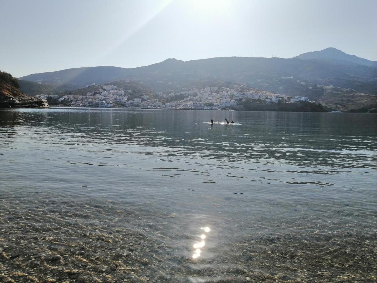 Appartement Elpida Andros à Batsíon Extérieur photo